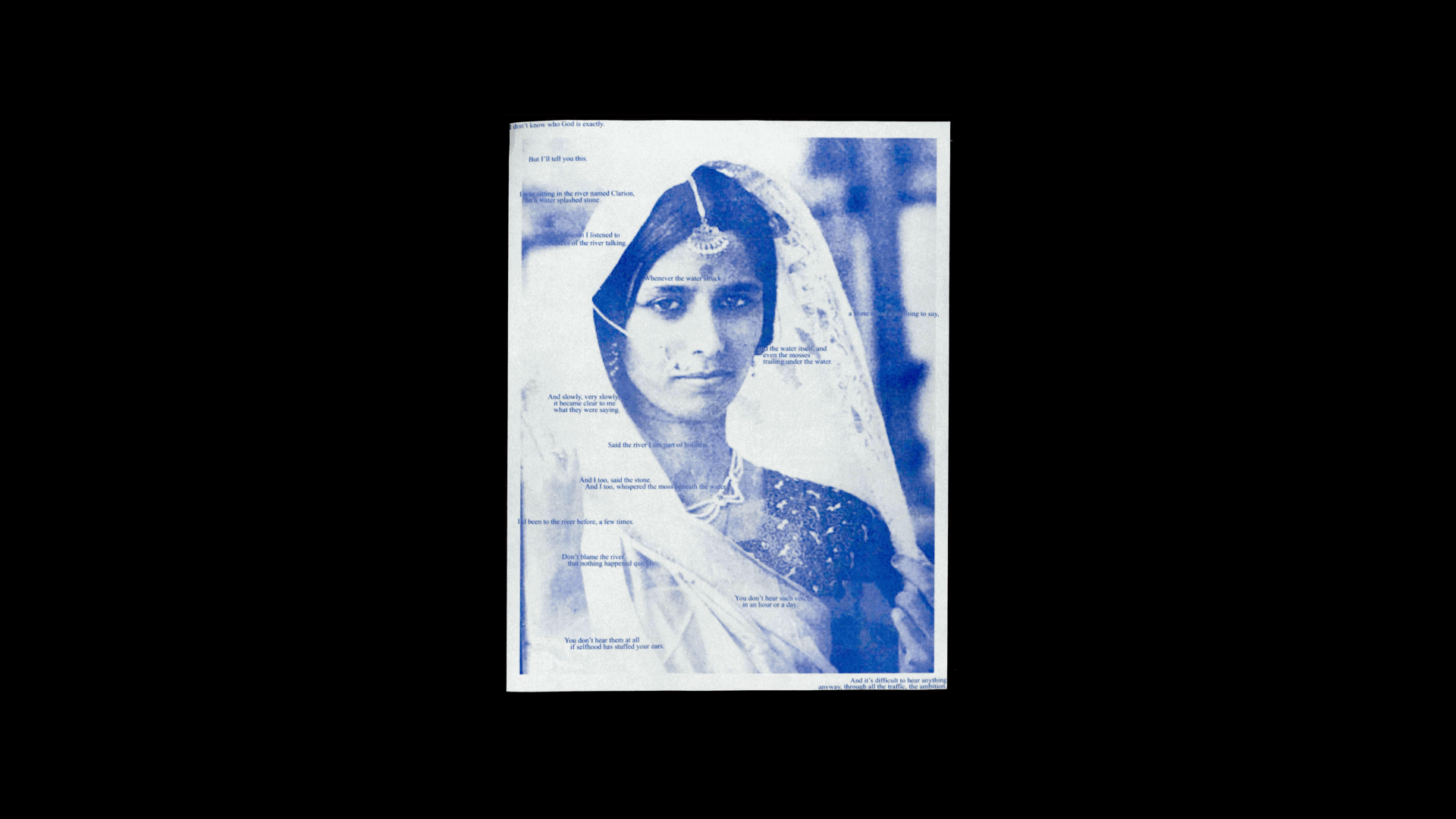 A tribute to my late grandmother. At The River Clarion.